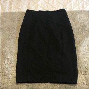 EXPRESS pencil skirt with back zipper!